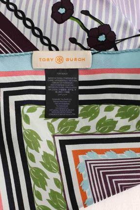 Foulard Tory Burch Multicolore en Soie