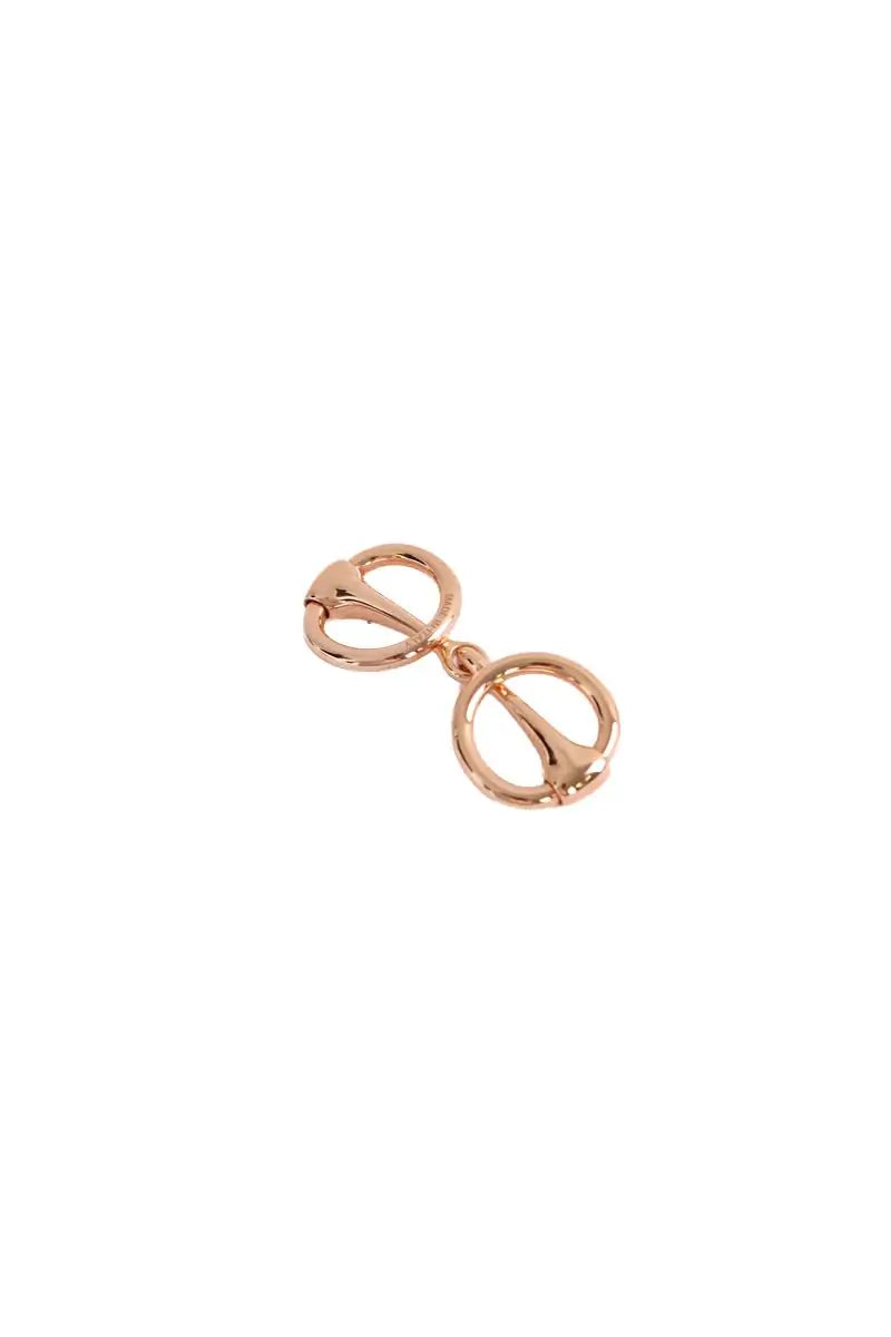 Anneau de Twilly Mini Mors Hermès Rose en Autres