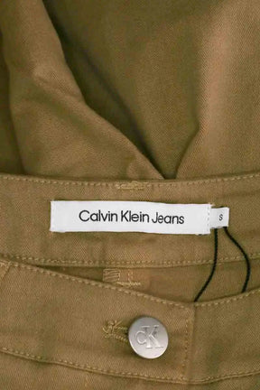 Pantalon Calvin Klein Camel en Coton