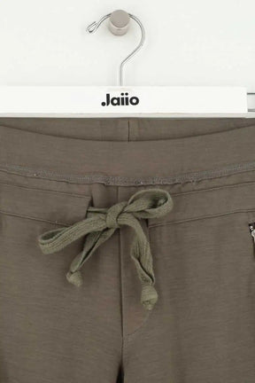 Pantalon slim The Kooples Kaki en Viscose