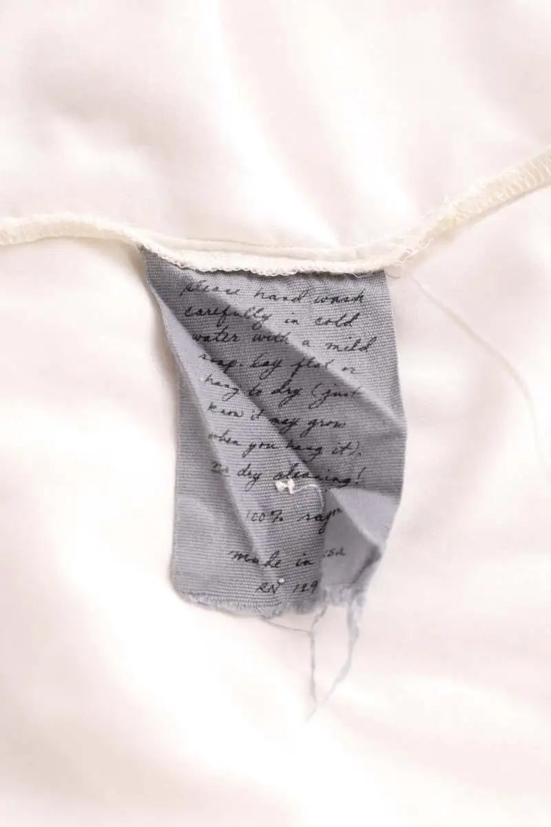 Blouse Raquel Allegra Blanc en Synthétique