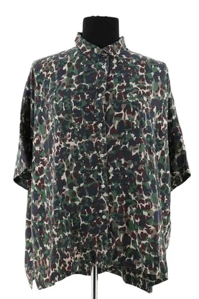 Chemise Gerard Darel Vert en Soie, taille L - Seconde Main