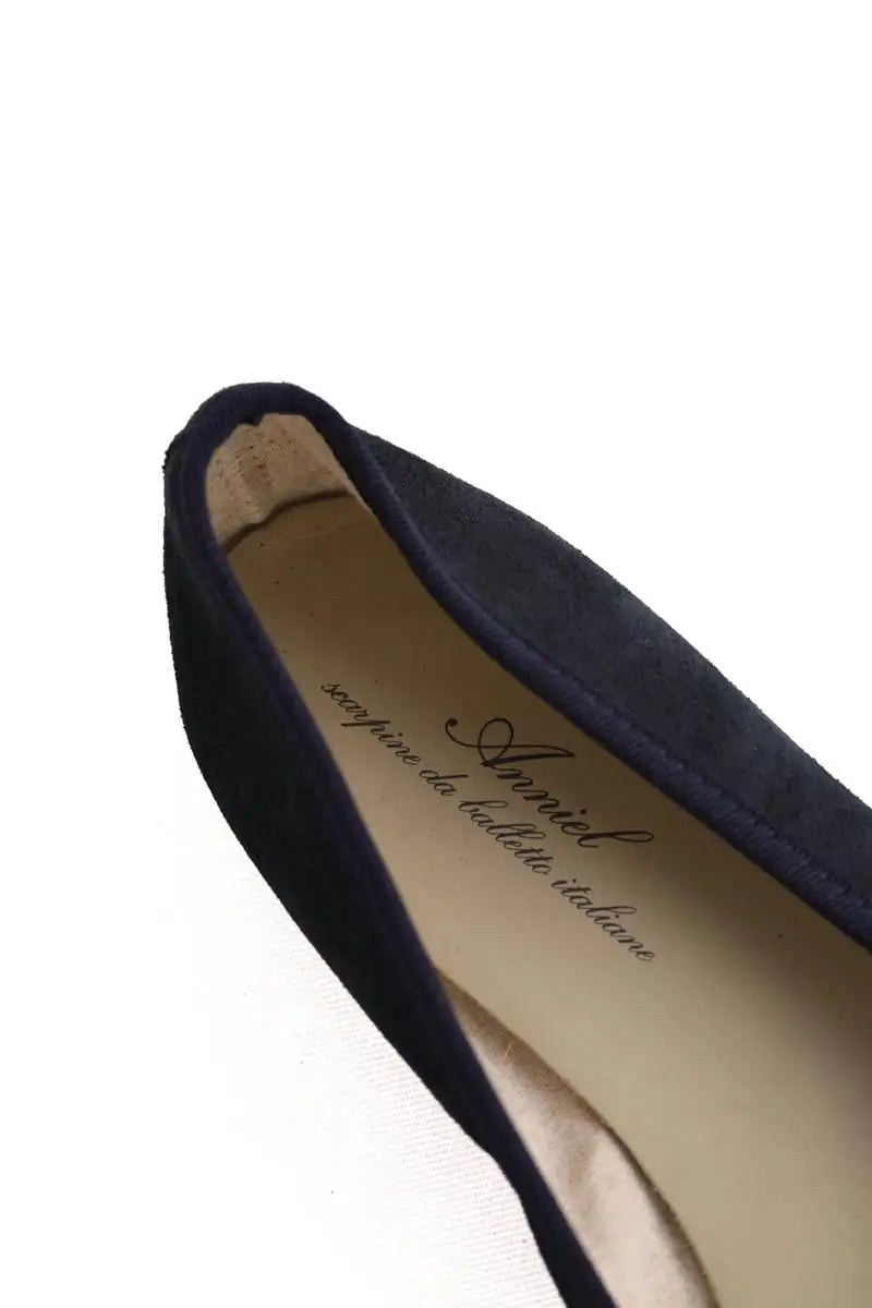 Ballerines Anniel Marine en Cuir