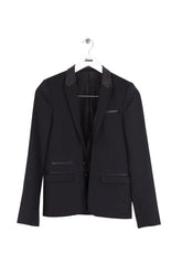 Blazer The Kooples Noir en Laine, taille XS - Seconde Main