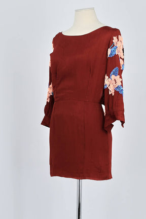 Robe Antik Batik  Bordeaux