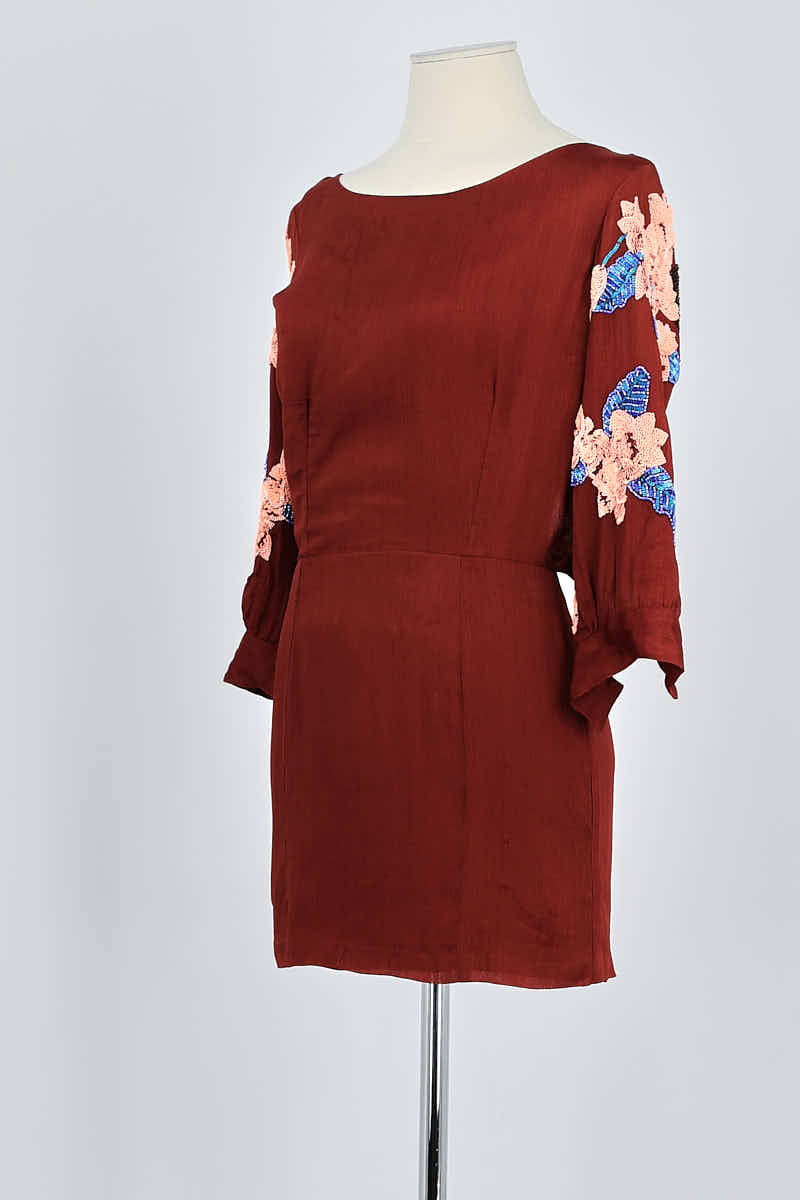 Robe Antik Batik  Bordeaux