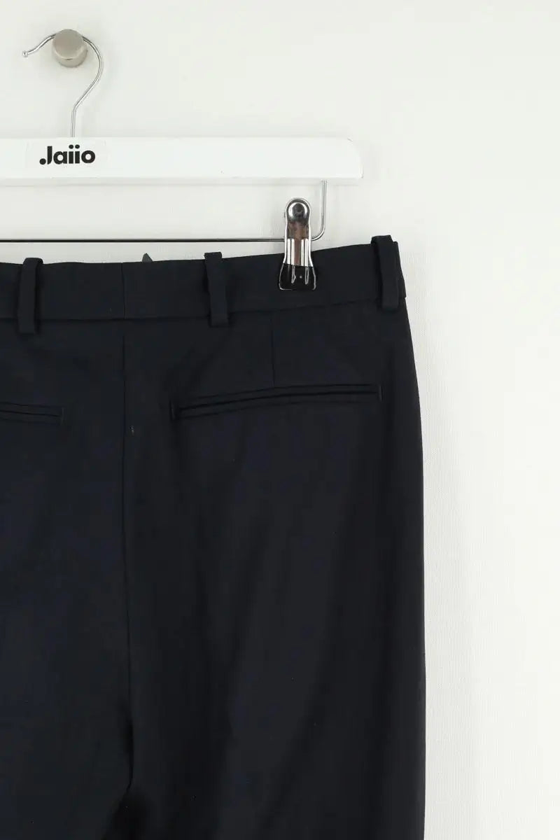 Pantalon droit The Kooples Noir en Laine