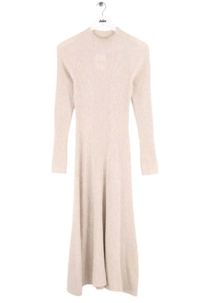 Robe Eric Bompard Beige en Cachemire, taille S - Seconde Main