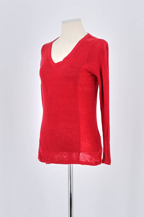 T-shirt Sandro  Rouge