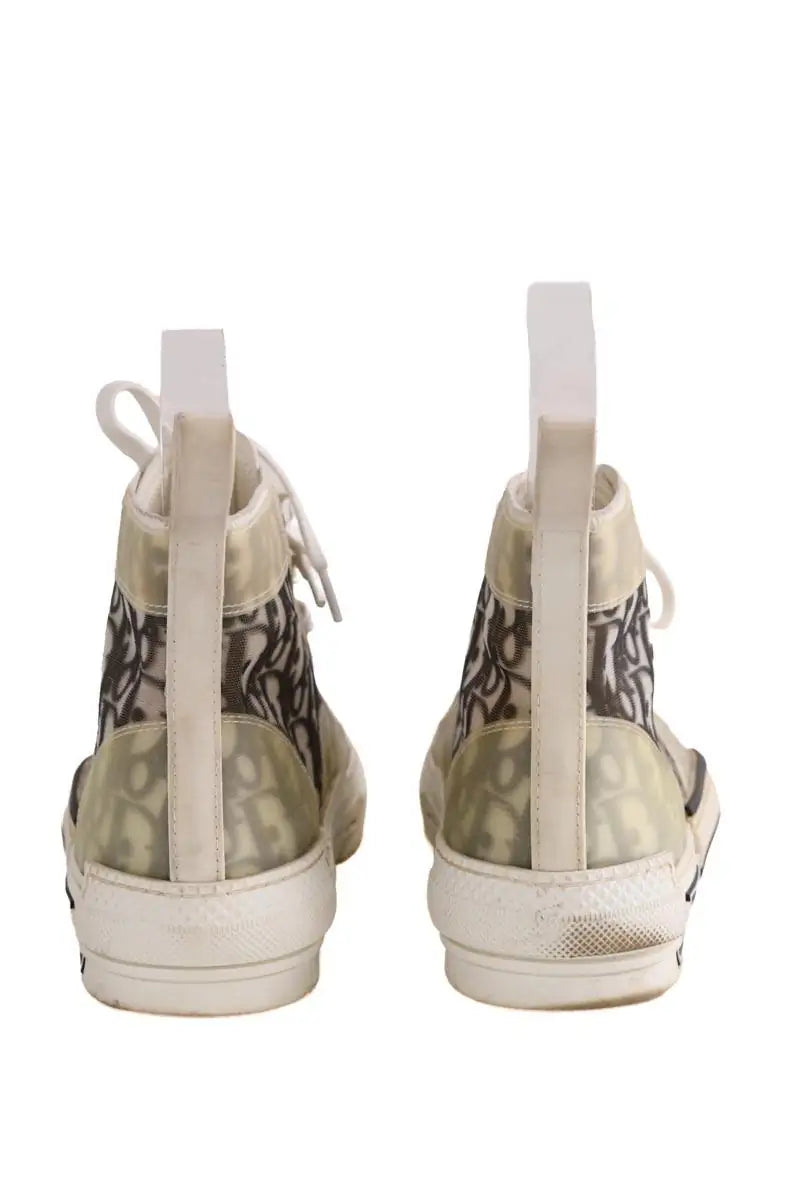 Baskets Dior Sneaker B23 league haute Blanc en Tissu