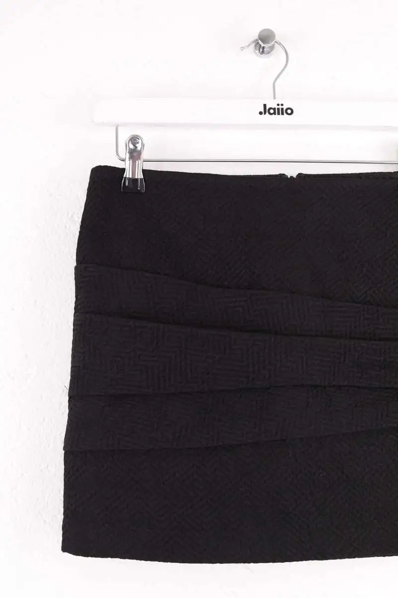 Mini jupe Maje Noir en Synthétique