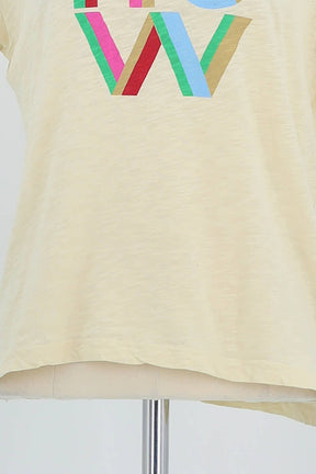 T-shirt Bash  Jaune