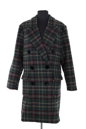Manteau Manoush Vert en Laine, taille S - Seconde Main