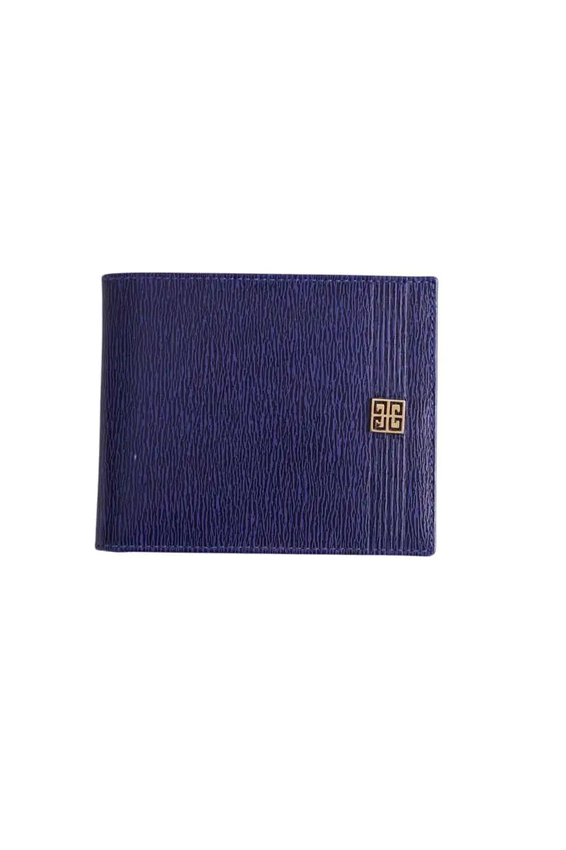 Porte-monnaie Givenchy Marine en Cuir - Seconde Main
