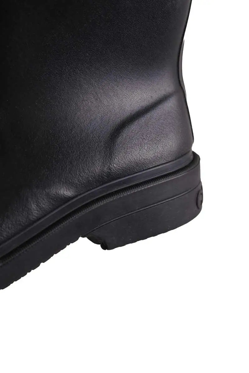 Bottes Chanel Noir en Caoutchouc