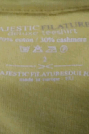 Chemise Majestic Filatures  Jaune