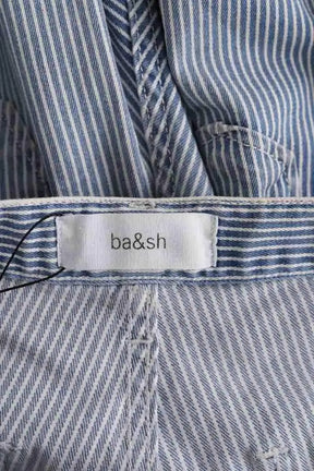 Jean droit Ba&Sh Bleu en Coton