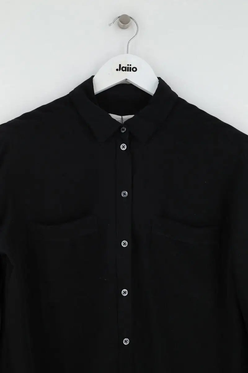 Chemise Sézane Noir en Soie