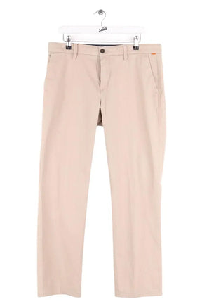 Pantalon droit Timberland Beige en Coton, taille L - Seconde Main