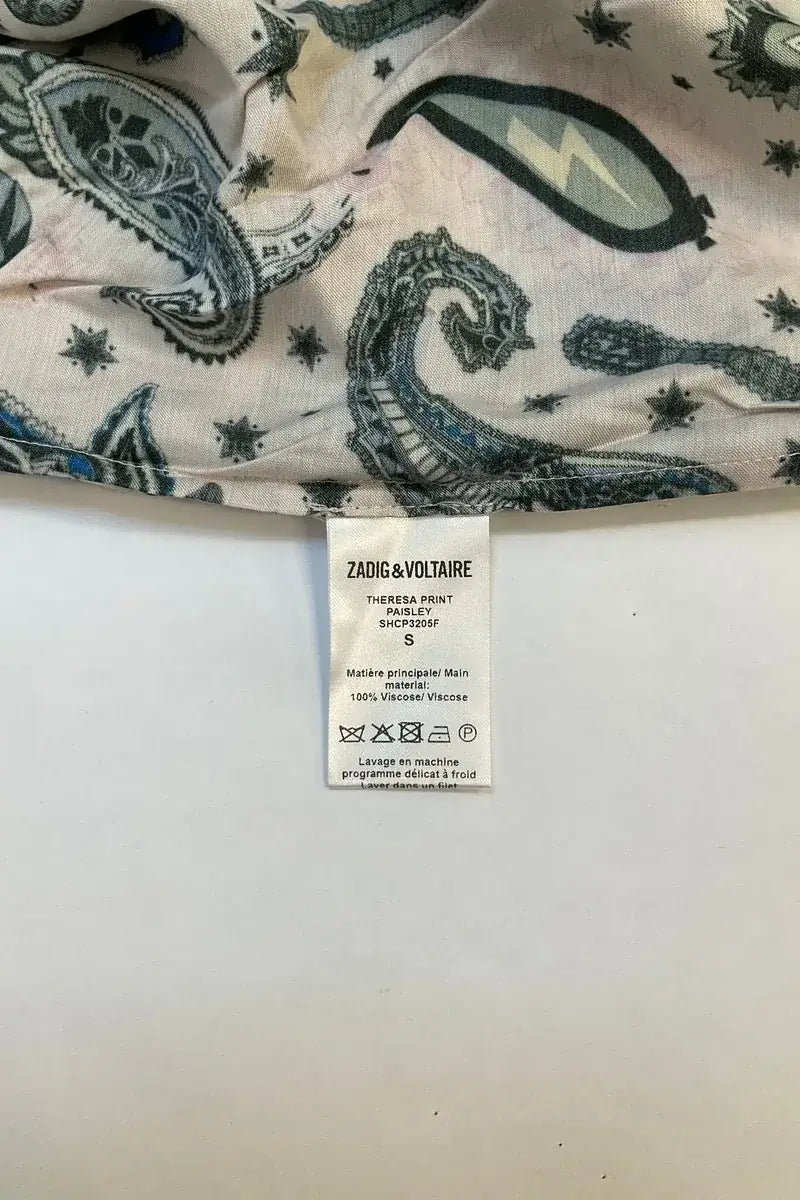 Blouse Zadig & Voltaire Multicolore en Viscose
