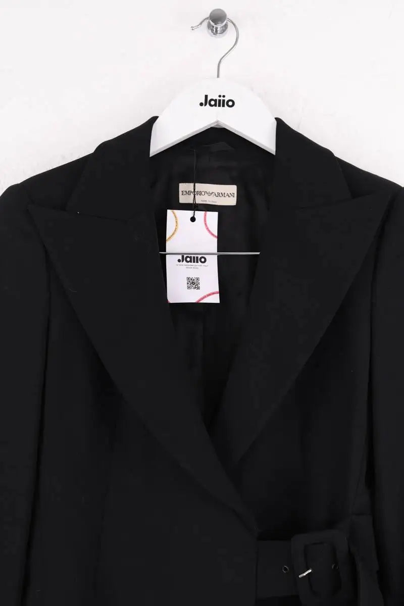 Veste Emporio Armani Noir en Laine
