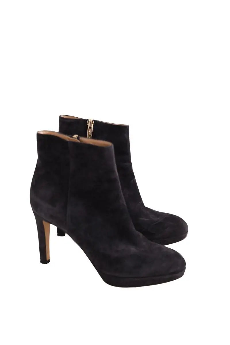 Boots Sergio Rossi Noir en Cuir
