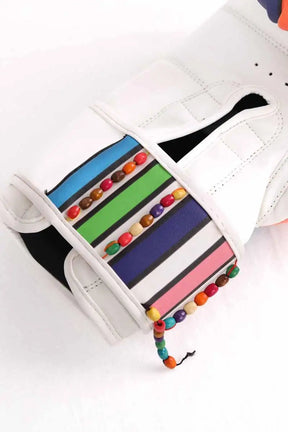 Gant de boxe en cuir Mira Mikati Psychedelic  Multicolore en Cuir