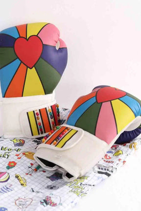 Gant de boxe en cuir Mira Mikati Psychedelic  Multicolore en Cuir