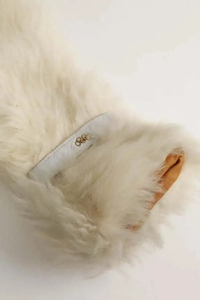 Gants Other Brand Blanc en Cuir