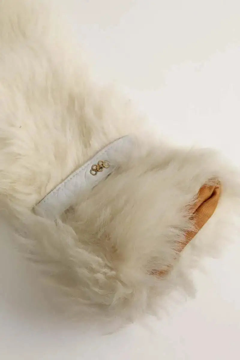Gants Other Brand Blanc en Cuir