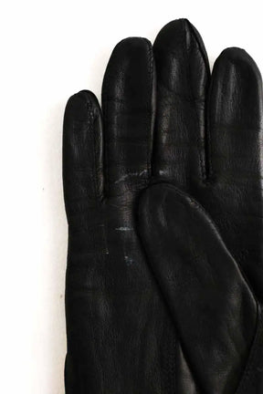 Gants The Kooples Noir en Cuir