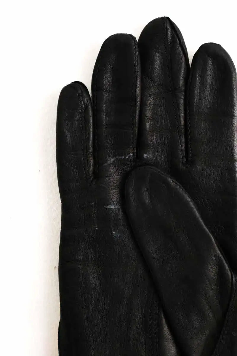 Gants The Kooples Noir en Cuir