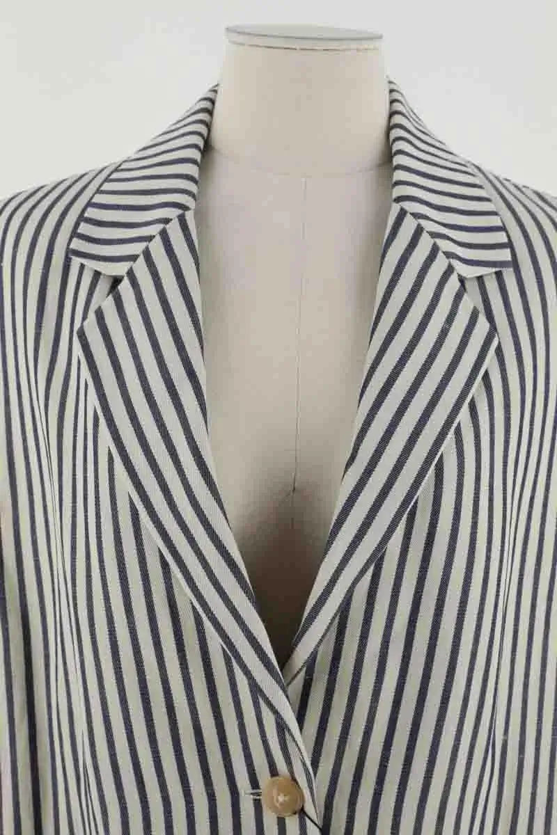 Blazer Tommy Hilfiger Blanc en Synthétique