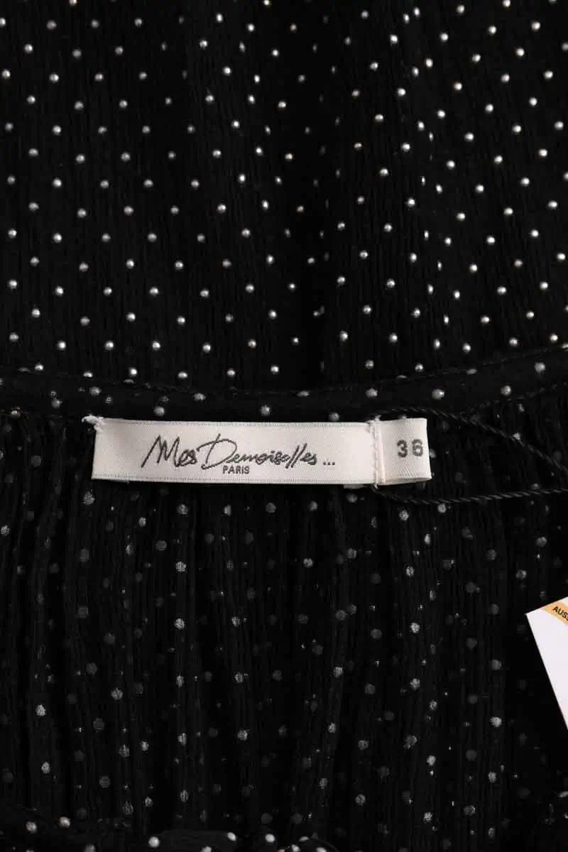 Blouse Mes Demoiselles Noir en Synthétique