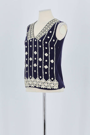 Top sans manche Tory Burch  Marine