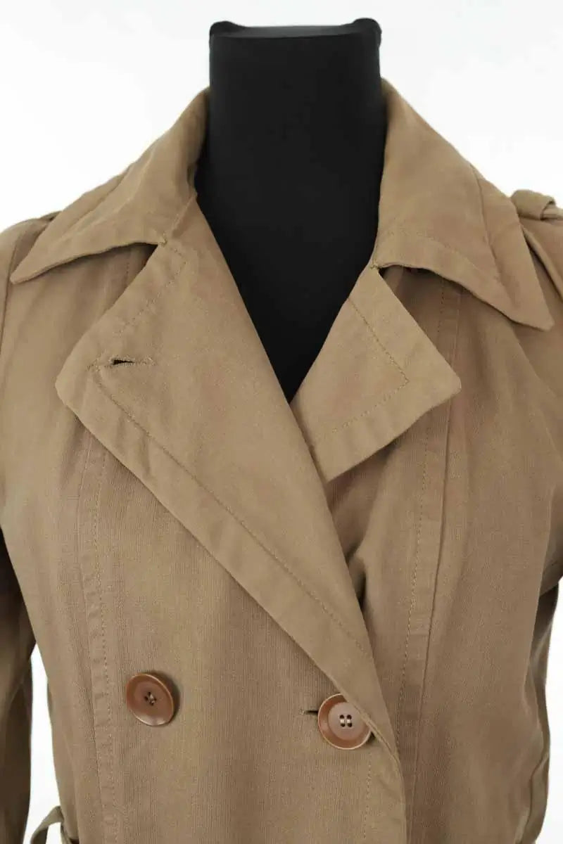 Trench-coat Isabel Marant Camel en Coton