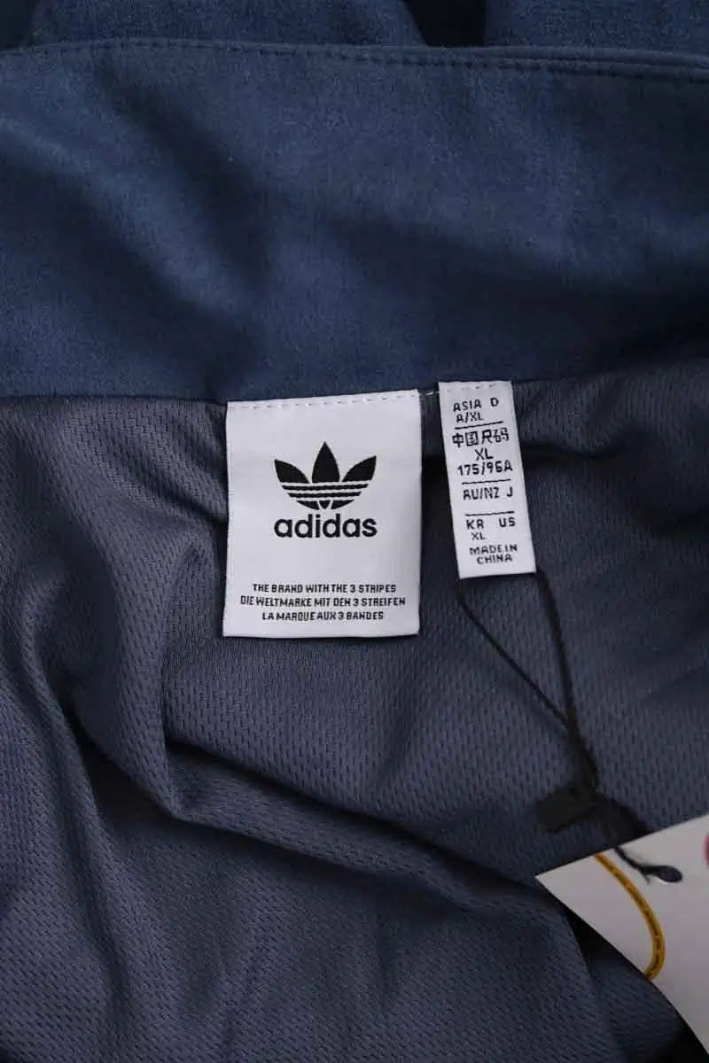 Gilet Adidas Bleu en Synthétique