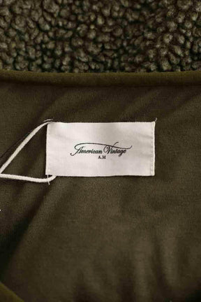 Gilet American Vintage Kaki en Polyester