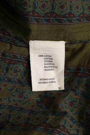 Gilet Antik Batik Kaki en Coton