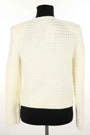 Gilet Ba&Sh Ecru en Coton