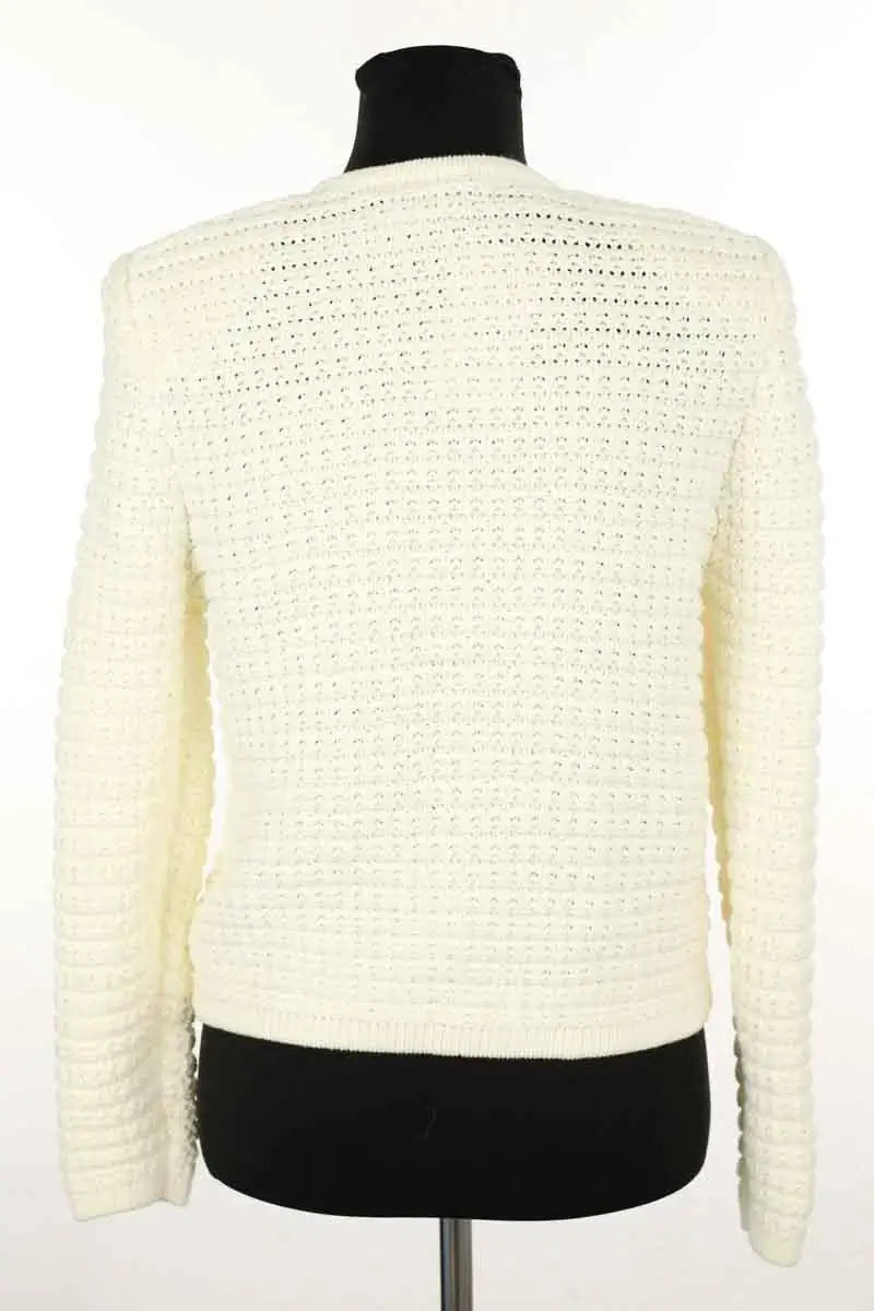 Gilet Ba&Sh Ecru en Coton
