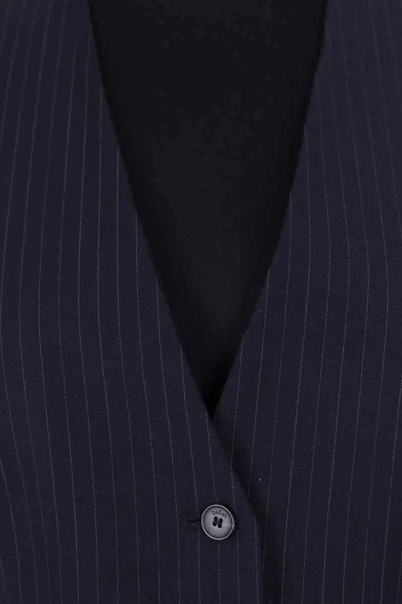 Gilet Ba&Sh Marine en Synthétique