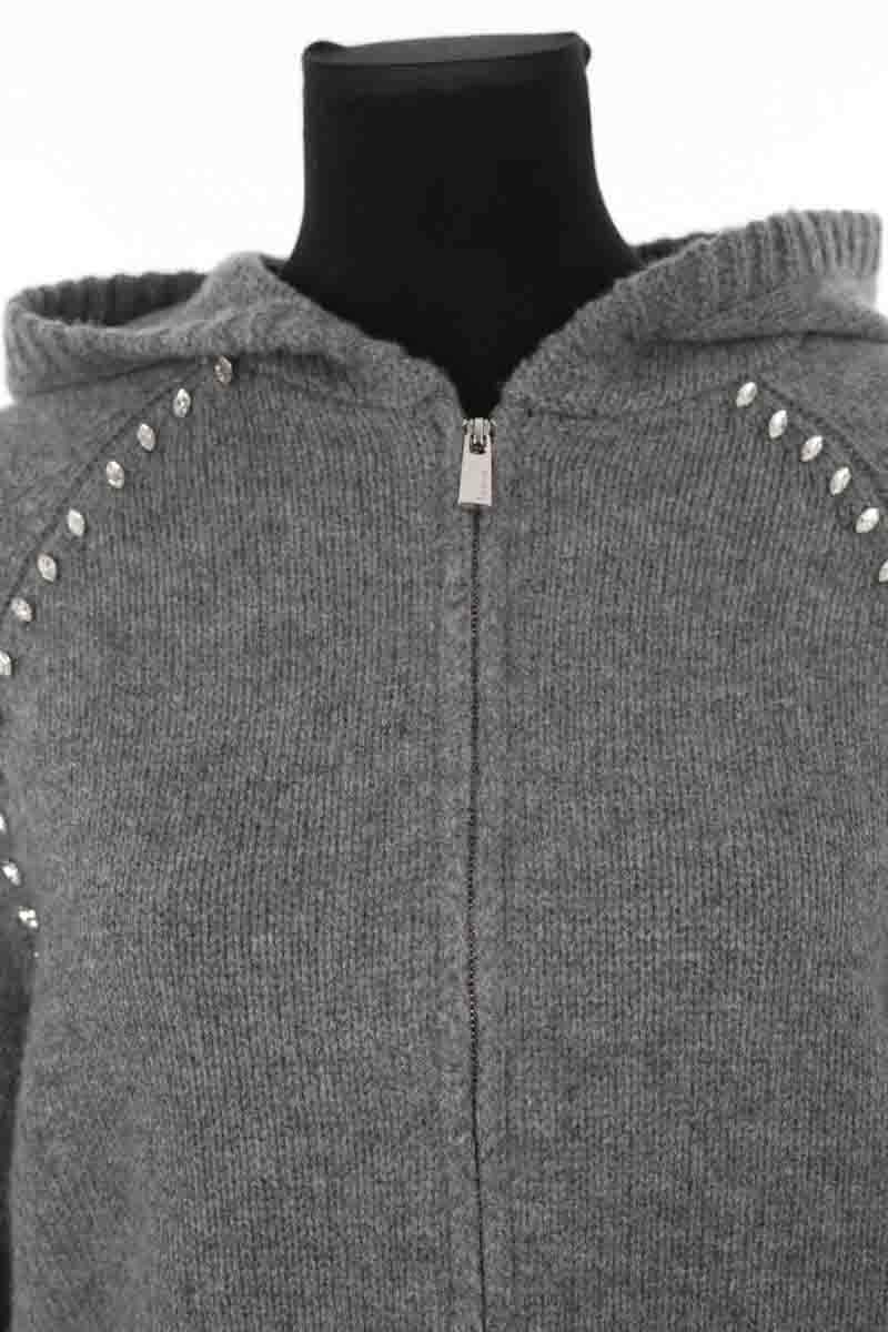 Gilet Berenice Gris en Laine
