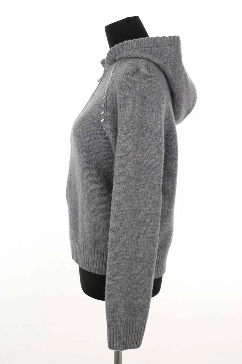 Gilet Berenice Gris en Laine