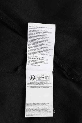 Gilet Boss Noir en Coton
