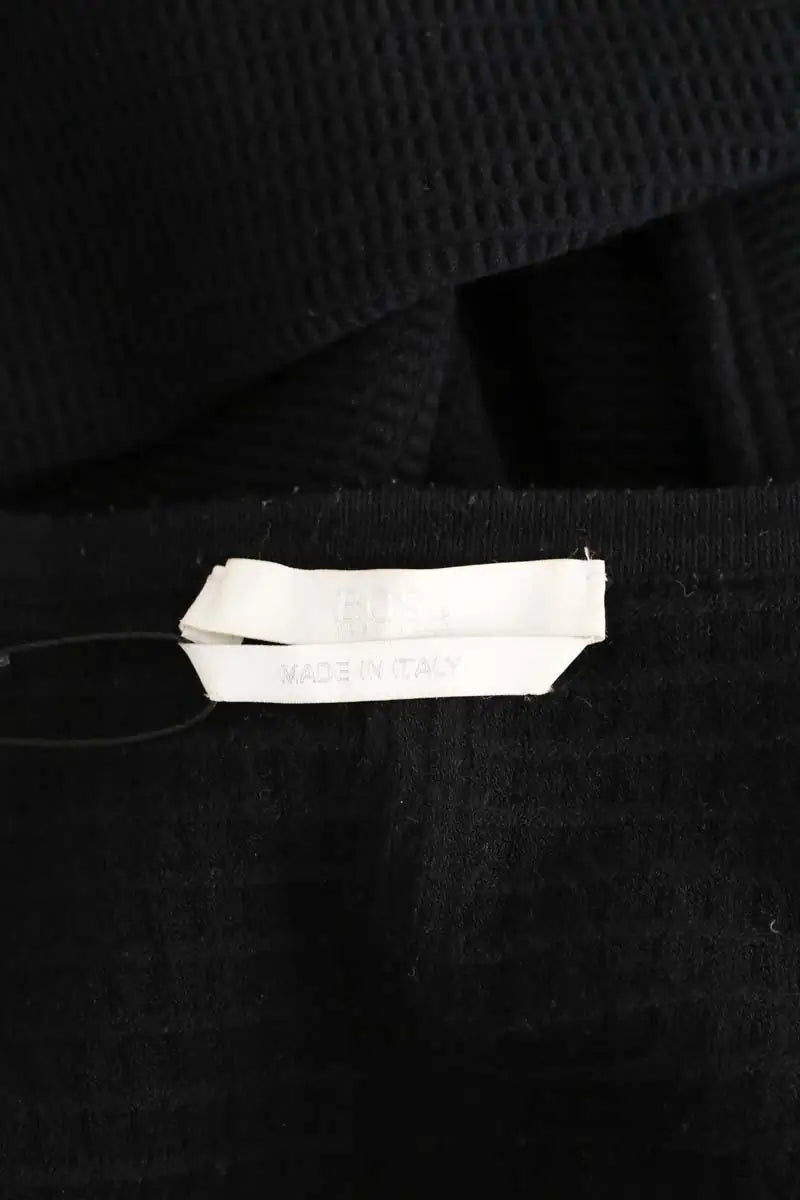 Gilet Boss Noir en Viscose