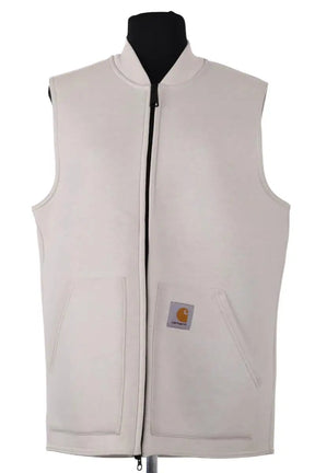 Gilet Carhartt Beige en Synthétique, taille M - Seconde Main