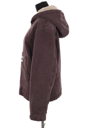 Gilet Carhartt Hooded jacket Marron en Synthétique