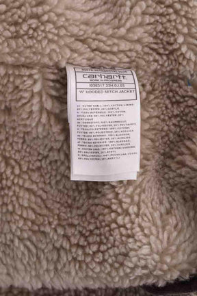 Gilet Carhartt Hooded jacket Marron en Synthétique
