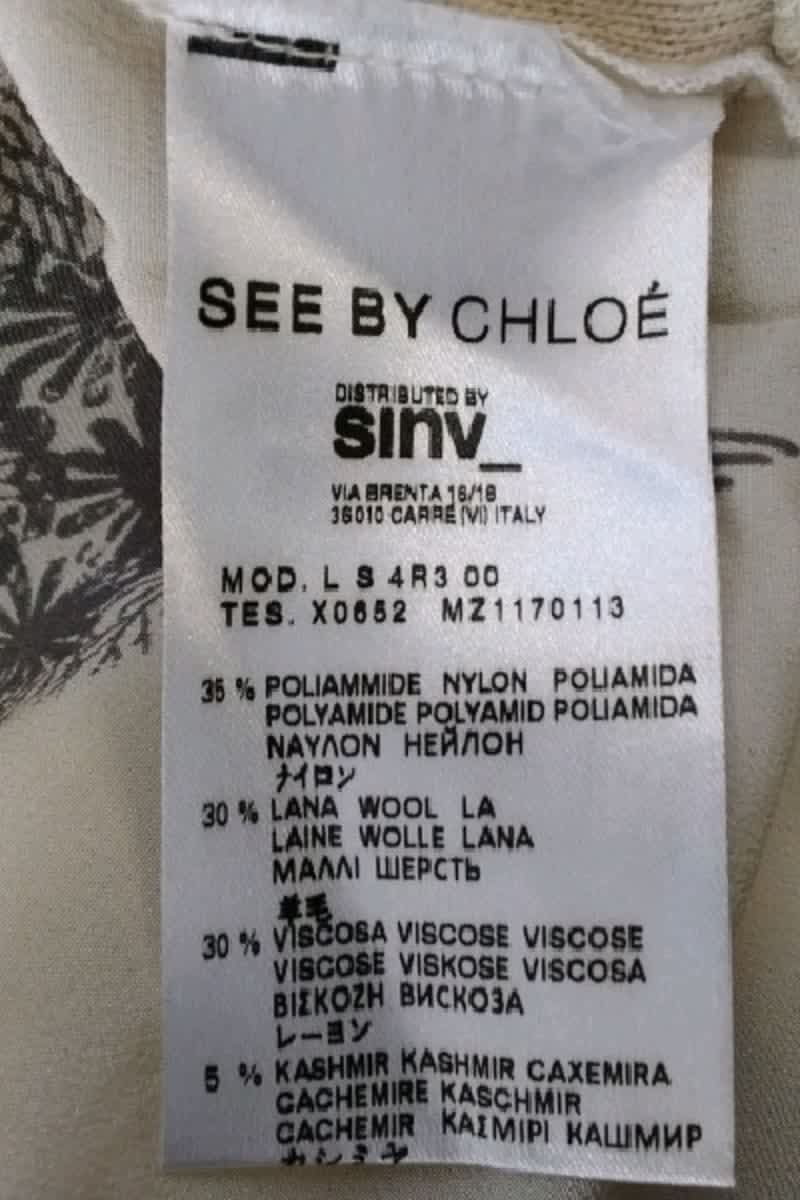 Gilet Chloé Beige en Laine
